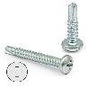 TORNILLO BROCA  ROSCA CHAPA CABEZA REDON LARG.R/CHAPA 100MM Ø ROSCA CHAPA 4.8MM (CAJA 100)