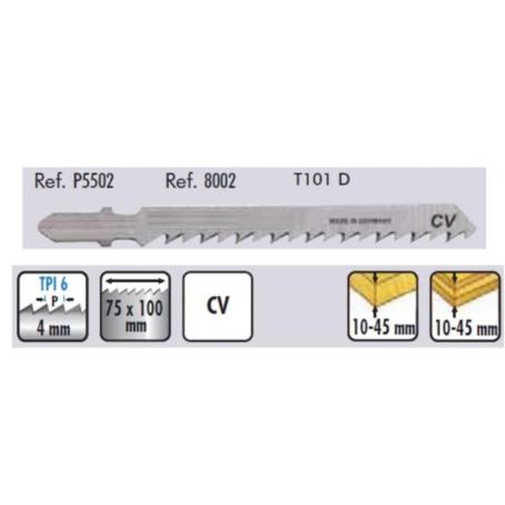HOJA CALAR MAD/PLAST.C/FINO 5502 T101D GROSOR 6-60. 6 DIENTES