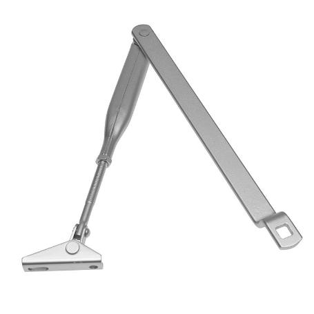 BRAZO CON/SIN RETENCION CIERRAPUERTAS ACABADO PLATA, BLANCO Y NEGRO ACABADO PLATA RETENCION SIN RETENCION