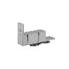 MUELLE IFERIOR JNF 199 INOXIDABLE SATINADO PARA PUERTA 35-45MM 900MM 45KG IN.05.199