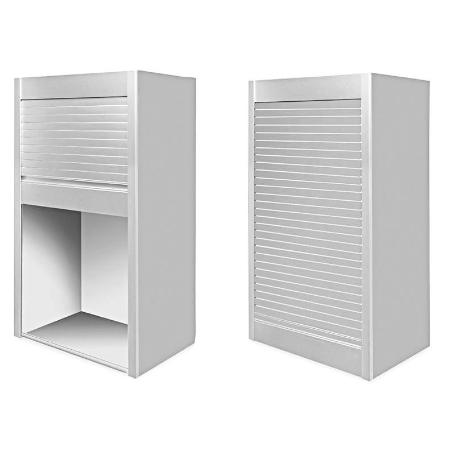 PERSIANA ENROLLABLE DE ALUMINIO H1500 PLATA SP16/SP19 - PARA MÓDULOS DE 600 Y 900 MM M. BOXMILANO M600 ESPESOR SP19