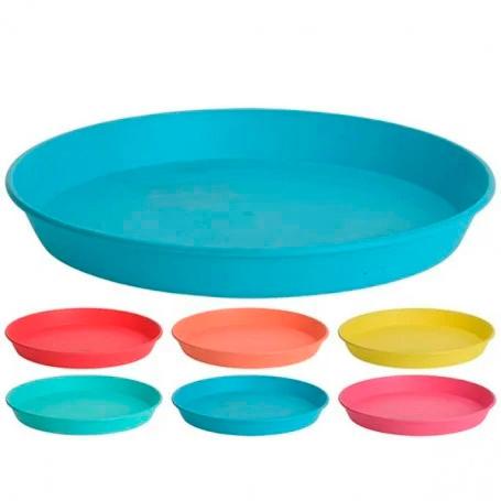 PLATOS PLASTICO 22,5 CM  LOTE 6