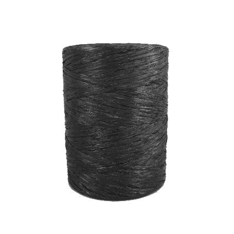 CUERDA BOBINA RAFIA 900 PLANA NEGRO 400 GR AGRICOLA ATADO RA59