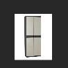 ARMARIO TITANIUM 70X44X176 CM NEGRO 9203NEG