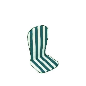 COJINES RESPALDO ALTO RAYA VERDE 88X40X2CM LOTE 2