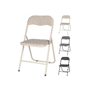 SILLA PLEGABLE METAL SURTIDA