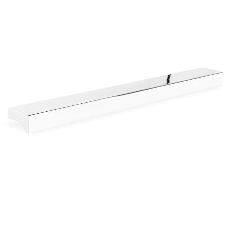 TIRADOR ALUMINIO MODELO ANGLE ACABADO CROMO BRILLO DIST. AGUJERO DIST. 416MM. (CAJA 25)