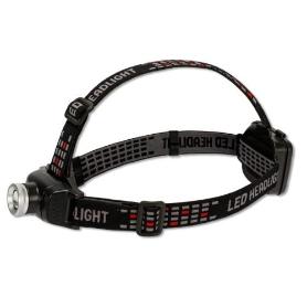 VELAMP-IH535-LINTERNA FRONTAL LED CREE 400LM CON ZOOM Y LUZ TRASERA ARGO ZOOM EVO