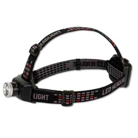 VELAMP-IH535-LINTERNA FRONTAL LED CREE 400LM CON ZOOM Y LUZ TRASERA ARGO ZOOM EVO