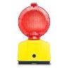 STAK-ST088-BALIZA INTERMITENTE DE CONSTRUCCIÓN ROJA INTERMITENTE A PILAS