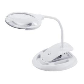 VELAMP-LE008-LÁMPARA LED CON LENTE RECARGABLE 3X / 8X