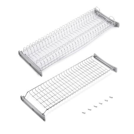 EMUCA ESCURREPLATOS PARA MÓDULOS ALTOS SUPRASTAR, MÓDULO 800MM, ACERO, CROMADO