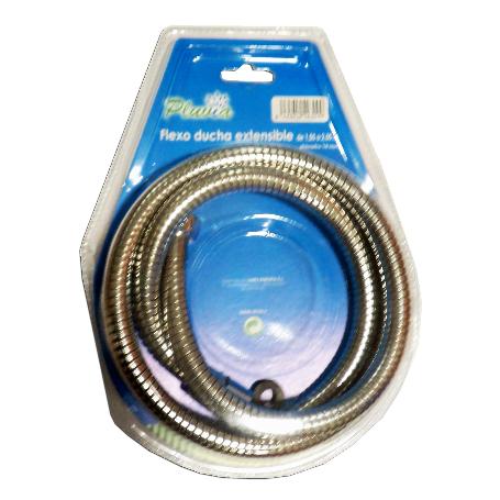 BAJAPLUVIA FLEXO DUCHA INOX ULTRA FLEXIBLE EXTENSIBLE 180-230 CM