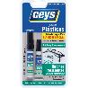 CEYS ADHESIVO PEGAMENTO PLASTICOS DIFILES 3GR+4ML 504114