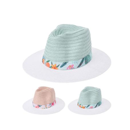 SOMBRERO BANDA DECORADA SURTIDO