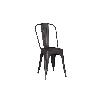 SILLA METAL 801 NEGRA