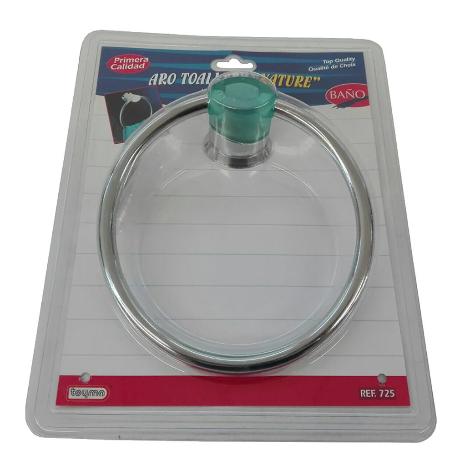 TOALLERO ARO NATURE VERDE 725/47