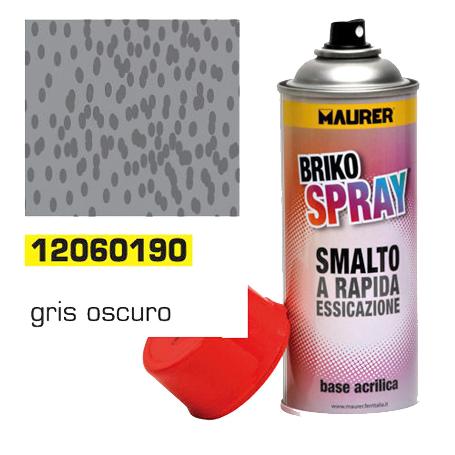 SPRAY PINTURA GRIS FORJA OSCURO 400 ML.