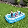 PISCINA BLUE 305X183X46 CM 54150