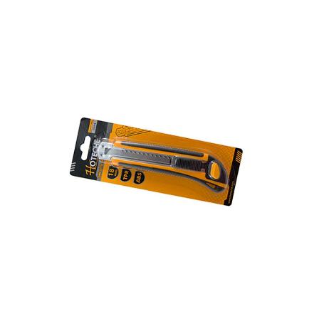 CUTTER MANUAL STANDAR 18 MM+ 3 HOJAS BLISTER