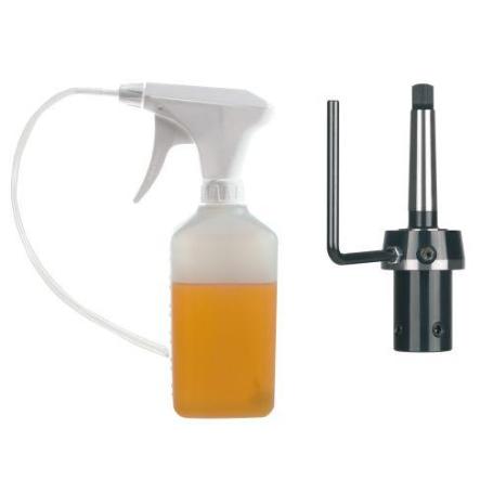 RUKO-108303-1-SOPORTE PARA BROCAS HUECAS WELDON CM3 + BOTELLA REFRIGERANTE