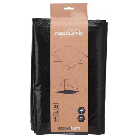 TELA ANTIHIERBA ACAMPADA NEGRA 3X4 M