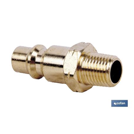 CONECTOR AIRE MACHO 1/4 GRAN CAUDAL