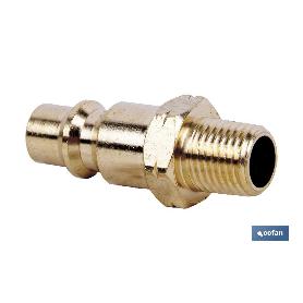 CONECTOR AIRE MACHO 1/4 GRAN CAUDAL