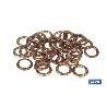 ARANDELA DE COBRE PARA TAPON CARTER 14X20   CAJA 100 UNID.