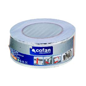 CINTA DE ALUMINIO 30 MICRAS 50 MM X 45 M