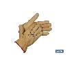 BLISTER GUANTES VACUNO EXTRA RESIST. T-9   CAJA 12 UNID.