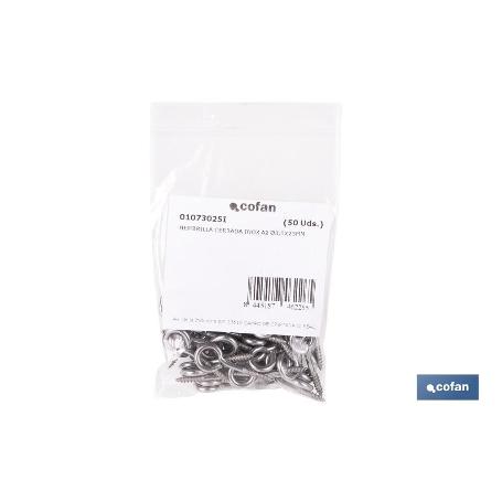 BLÍSTER DE 17 UDS. HEMBRILLA ABIERTA 17X35 VENTA UNITARIA