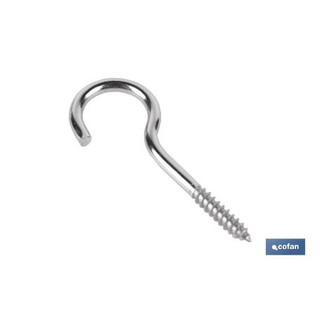 HEMBRILLA ABIERTA INOX A2 Ø3,0X30MM   CAJA 50 UNID.