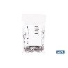 BLÍSTER DE 9 UDS. PUNTA DE ACERO ZINCADO CABEZA PLANA 34X60 MM VENTA UNITARIA