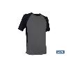 CAMISETA TRANSPIRABLE PILOTE GRIS-NEGRA 160G/M2 T-XXXL