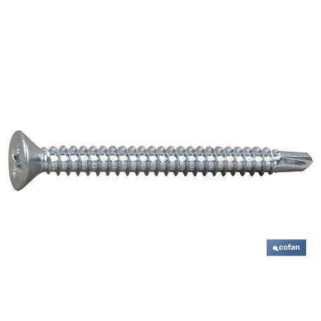 TORNILLO AUTOT. EXTRAPLANO 4,2 X 23 NEGRO   CAJA 500 UNID.
