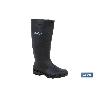 BOTA ALTA DE AGUA PVC NEGRA TALLA 39