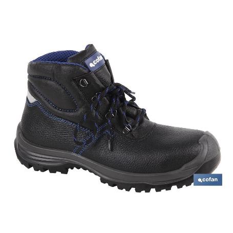 BOTA PIEL NEGRO S3 MODELO ISKUR T 39