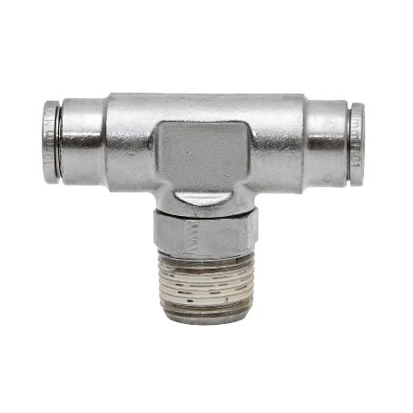 CONEXIÓN T TUBO 8MM. MACHO 1/4