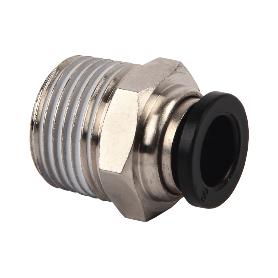 RACOR ROSCADO RECTO T-14, R-3/8   CAJA 5 UNID.