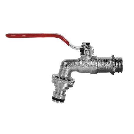 GRIFO CON MANETA PARA MANGUERA 1 X 1