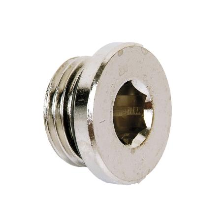 TAPON ALLEN ROSCA MACHO CON TORICA R-1/8   CAJA 5 UNID.