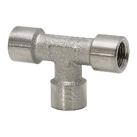 T HEMBRA LATÓN NIQUELADO M-5