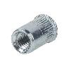 TUERCAS REMACHABLES RANURADAS CABEZA REDUCIDA ACERO M8   CAJA 250 UNID.