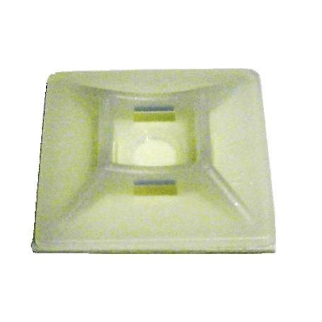 BASE ADHESIVA BRIDAS 19X19   CAJA 100 UNID.