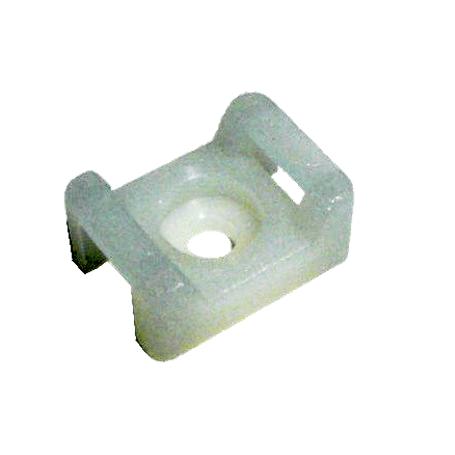 BASE BRIDAS ATORNILLABLE 5MM.   CAJA 100 UNID.