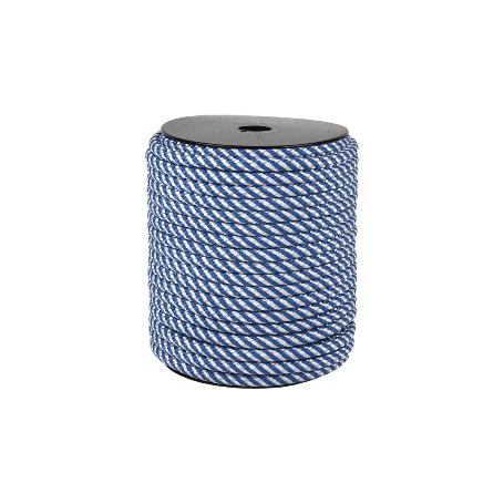 CUERDA HELICOIDAL 12MM 50 M. BCO/AZUL