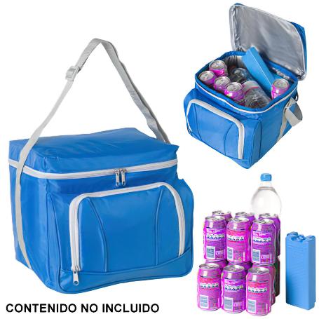 NEVERA BOLSA TERMICA 28 LITROS AZUL