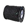 CARRETE CABO DE AMARRE 8 MM 200 M NEGRO