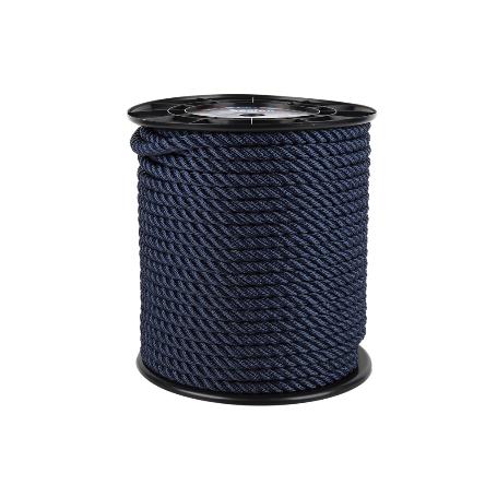 CARRETE CABO DE AMARRE 8 MM 200 M NAVY